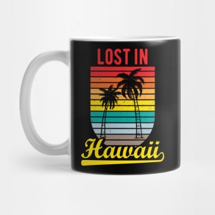 Lost in Hawaii vintage Mug